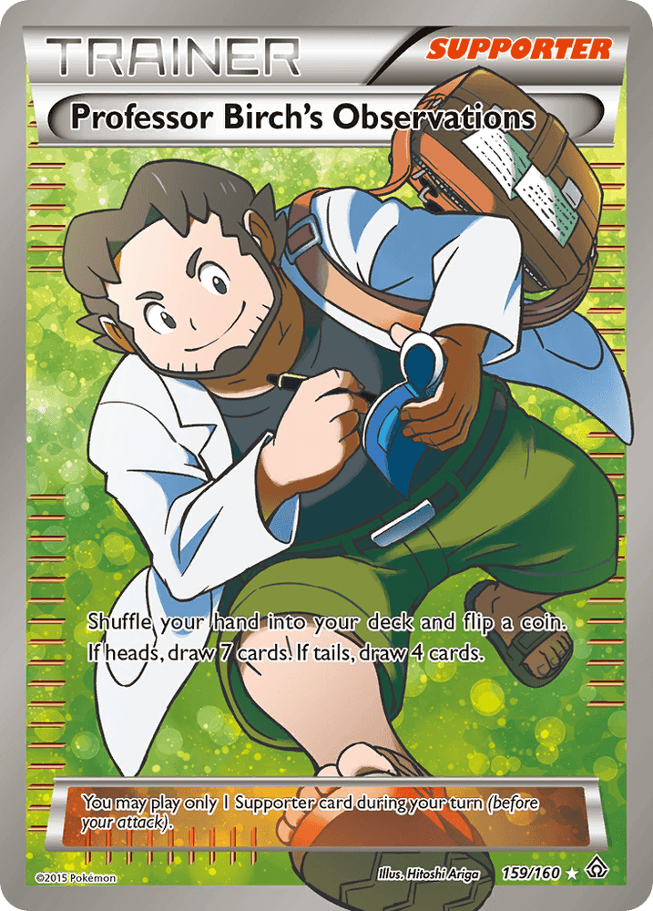 Professor Birch's Observations (159/160) [XY: Primal Clash] (Online Only)