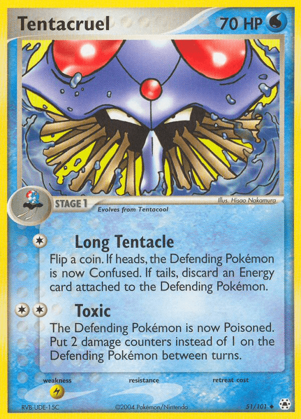 Tentacruel (51/101) [EX: Hidden Legends] (Online Only)