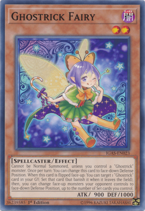 Ghostrick Fairy [IGAS-EN023] Common (ONLINE ORDER ONLY)