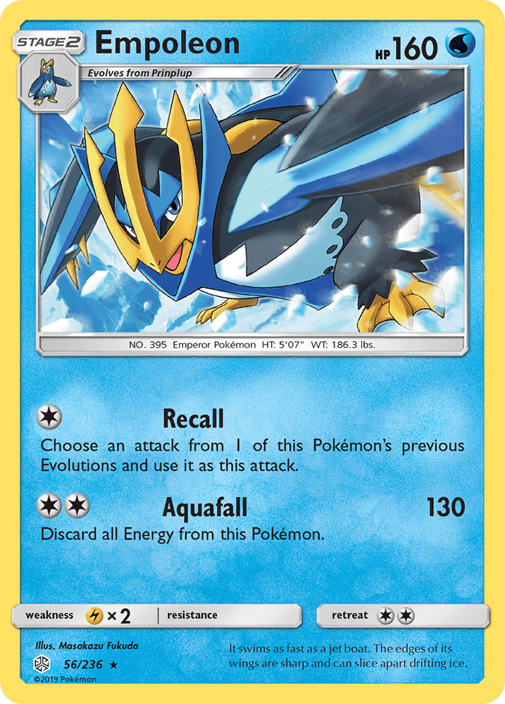 Empoleon (56/236) [Sun & Moon: Cosmic Eclipse] (Online Only)