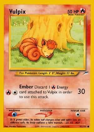Vulpix (91/105) [Neo Destiny Unlimited] (Online Only)