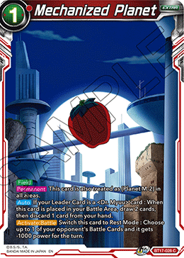 Mechanized Planet (BT17-028) [Ultimate Squad] (ONLINE ORDER ONLY)
