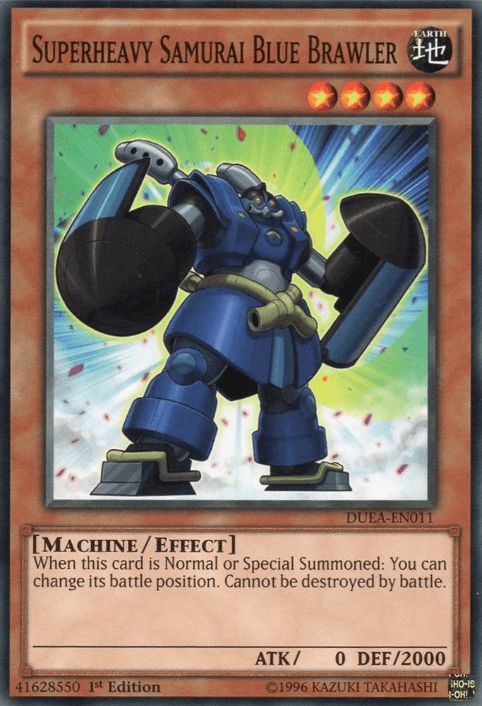 Superheavy Samurai Blue Brawler [DUEA-EN011] Common (ONLINE ORDER ONLY)