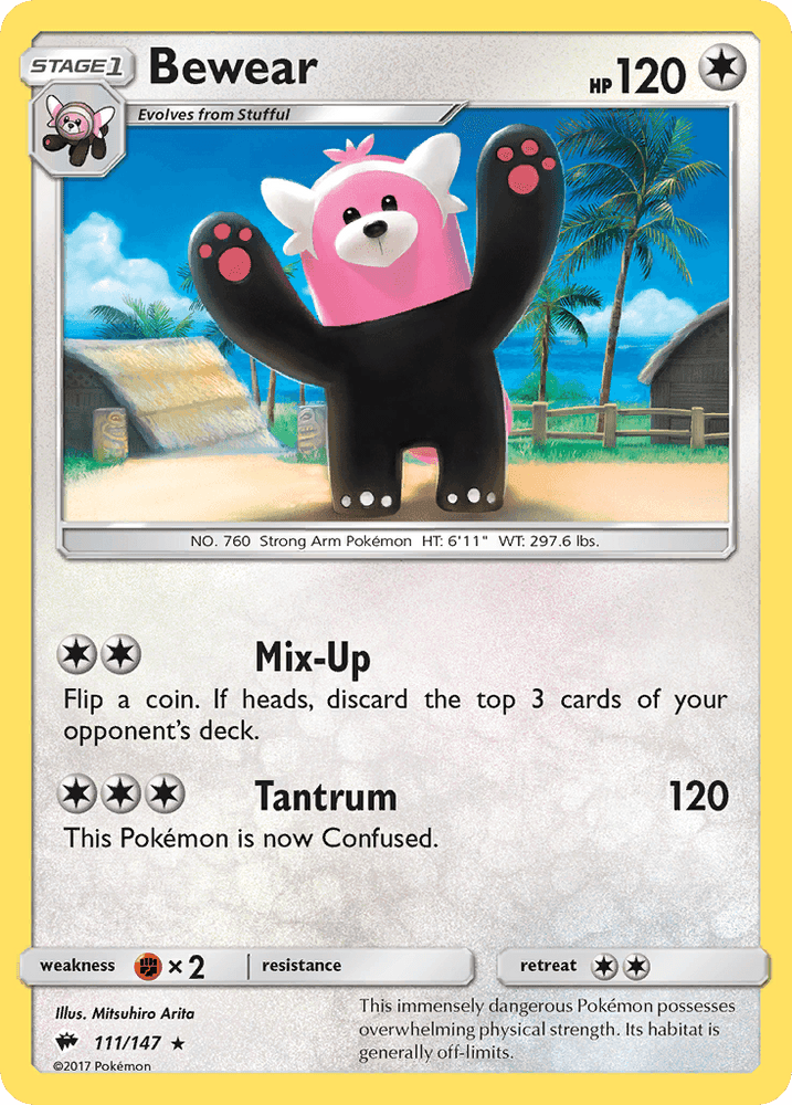 Bewear (111/147) [Sun & Moon: Burning Shadows] (Online Only)