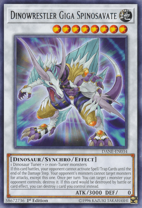 Dinowrestler Giga Spinosavate [DANE-EN034] Rare (ONLINE ORDER ONLY)