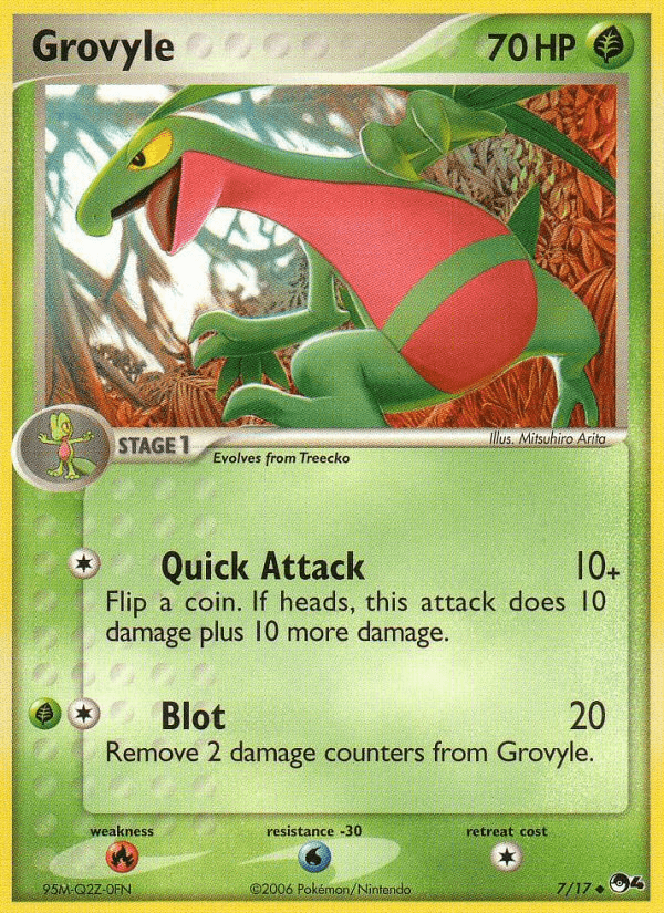 Grovyle (7/17) [POP Series 4] (Online Only)