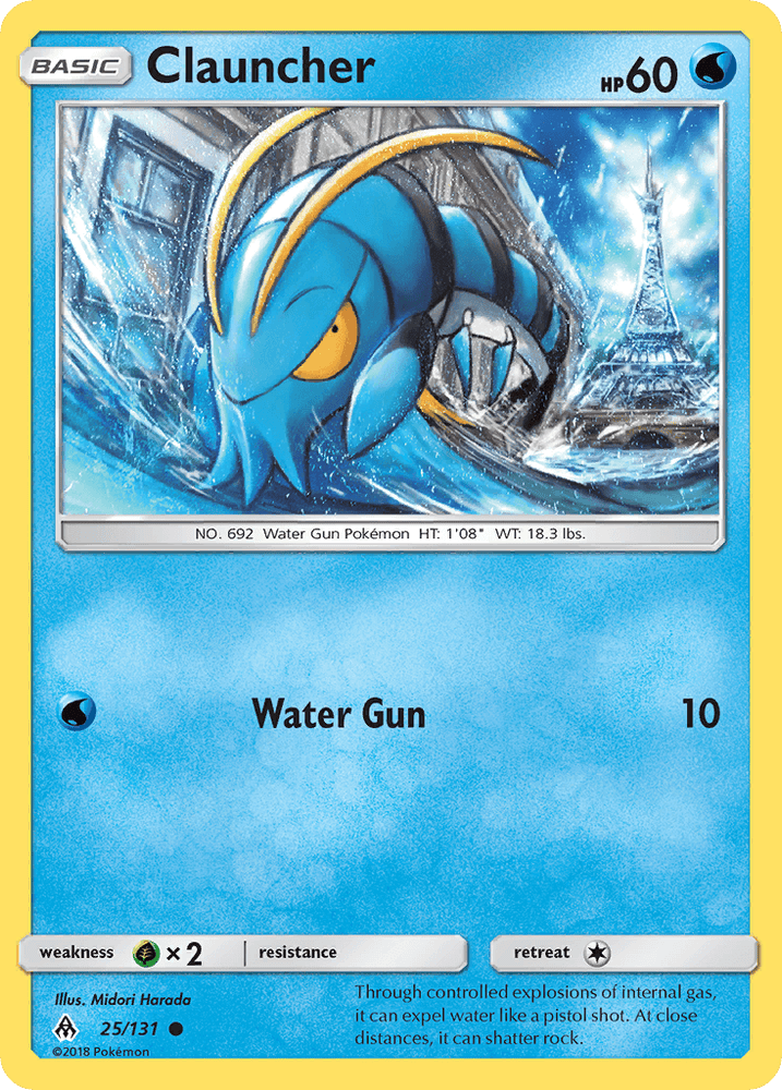 Clauncher (25/131) [Sun & Moon: Forbidden Light] (Online Only)
