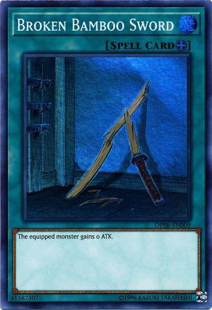 Broken Bamboo Sword [OP08-EN009] Super Rare (ONLINE ORDER ONLY)