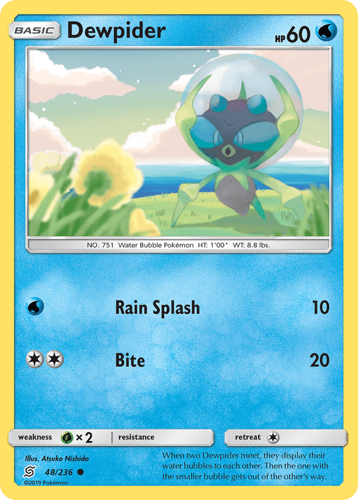 Dewpider (48/236) [Sun & Moon: Unified Minds] (Online Only)