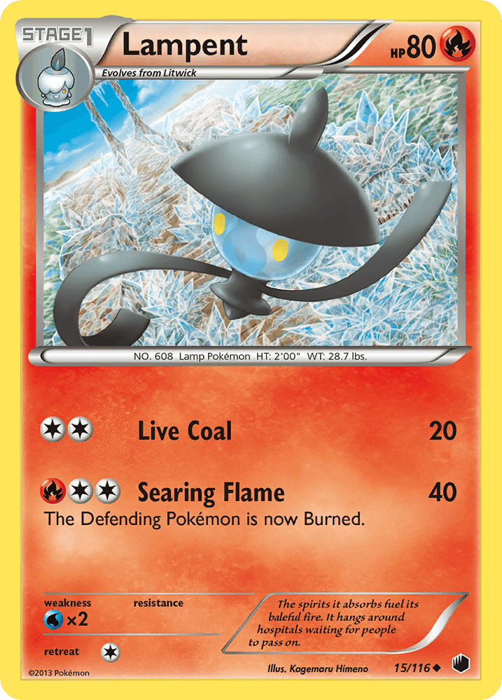 Lampent (15/116) [Black & White: Plasma Freeze] (Online Only)