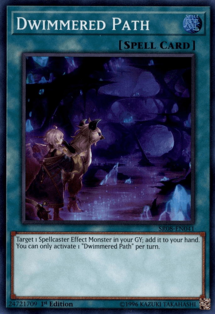 Dwimmered Path [SR08-EN041] Super Rare (ONLINE ORDER ONLY)