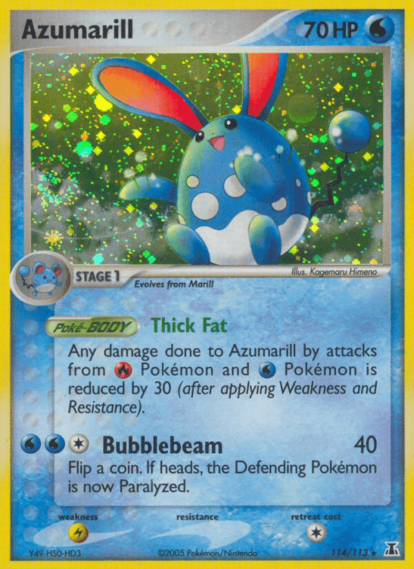 Azumarill (114/113) [EX: Delta Species] (Online Only)