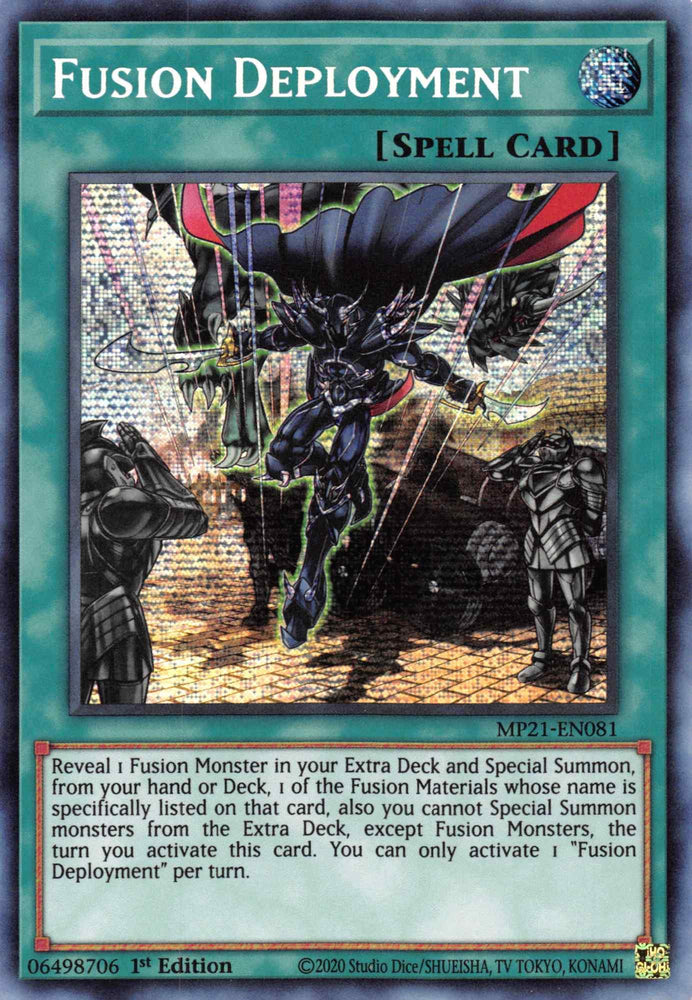 Fusion Deployment [MP21-EN081] Prismatic Secret Rare (ONLINE ORDER ONLY)