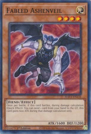 Fabled Ashenveil (Duel Terminal) [HAC1-EN134] Common (ONLINE ORDER ONLY)