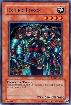 Exiled Force [LOD-EN023] Super Rare (ONLINE ORDER ONLY)