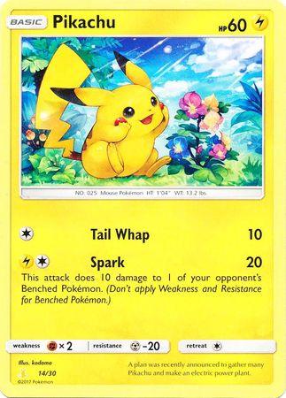 Pikachu (14/30) [Sun & Moon: Trainer Kit - Alolan Raichu] (Online Only)