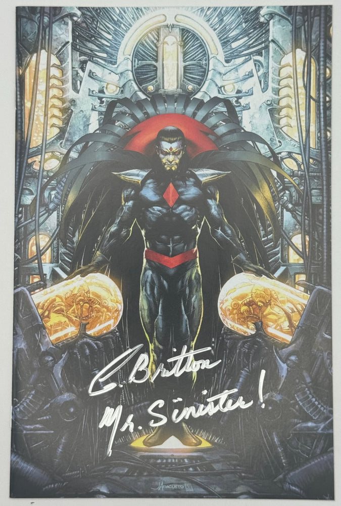 [Signed by Chris Britton] Hellions #5 Unknown Comics Jay Anacleto Exclusive Virgin Var Xos [IN STOCK] (ONLINE ORDER ONLY)