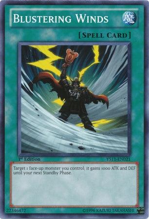 Blustering Winds [YS11-EN021] Common (ONLINE ORDER ONLY)