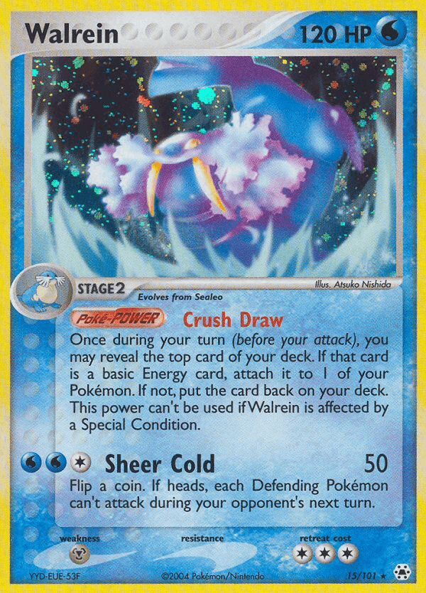 Walrein (15/101) [EX: Hidden Legends] (Online Only)