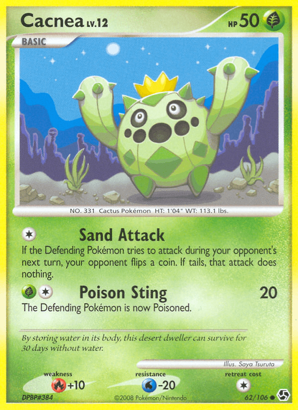 Cacnea (62/106) [Diamond & Pearl: Great Encounters] (Online Only)