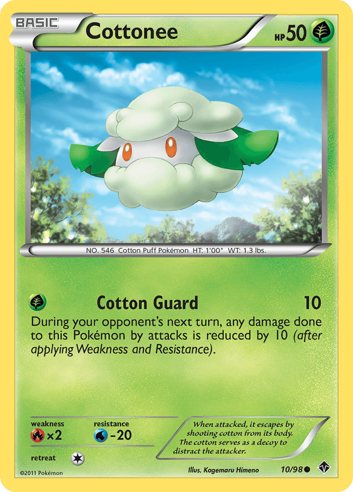 Cottonee (10/98) [Black & White: Emerging Powers] (Online Only)