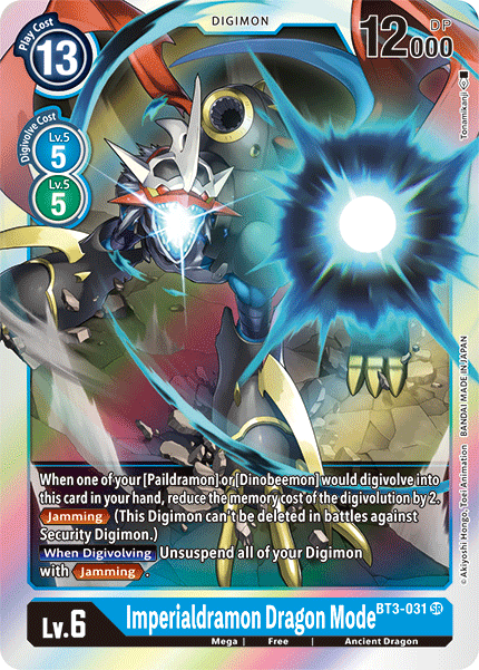 Imperialdramon Dragon Mode [BT3-031] [Release Special Booster Ver.1.5] (ONLINE ORDER ONLY)