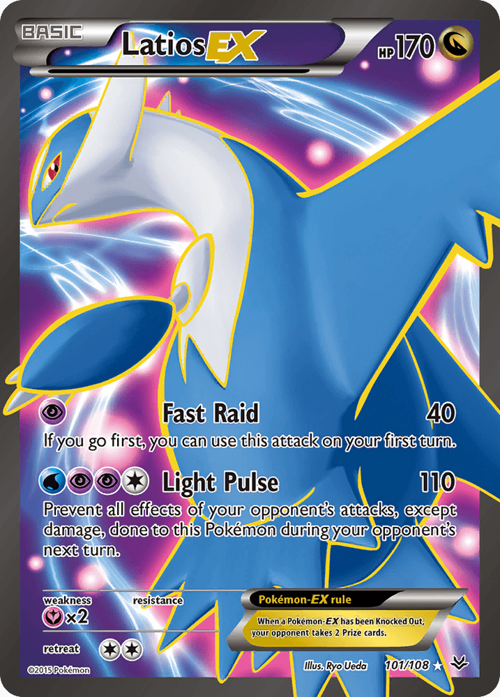 Latios EX (101/108) [XY: Roaring Skies] (Online Only)