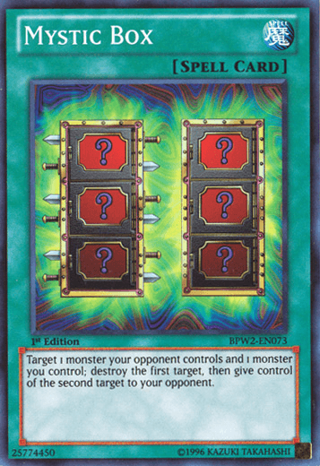 Mystic Box [BPW2-EN073] Super Rare (ONLINE ORDER ONLY)