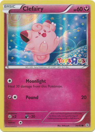 Clefairy (50/83) (Toys R Us Promo) [XY: Generations] (Online Only)