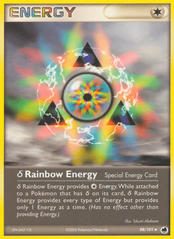 Rainbow Energy (88/101) (Delta Species) [EX: Dragon Frontiers] (Online Only)
