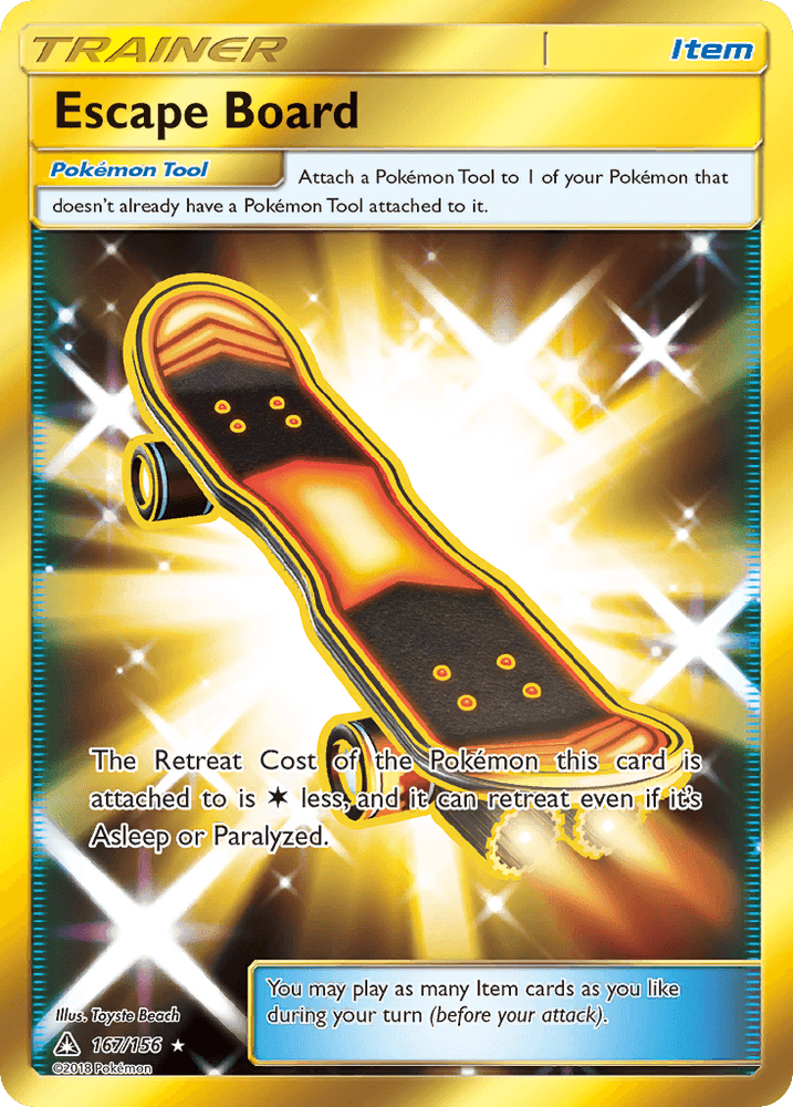 Escape Board (167/156) [Sun & Moon: Ultra Prism] (Online Only)