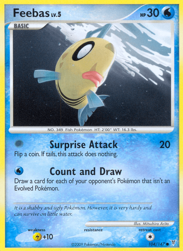 Feebas (104/147) [Platinum: Supreme Victors] (Online Only)