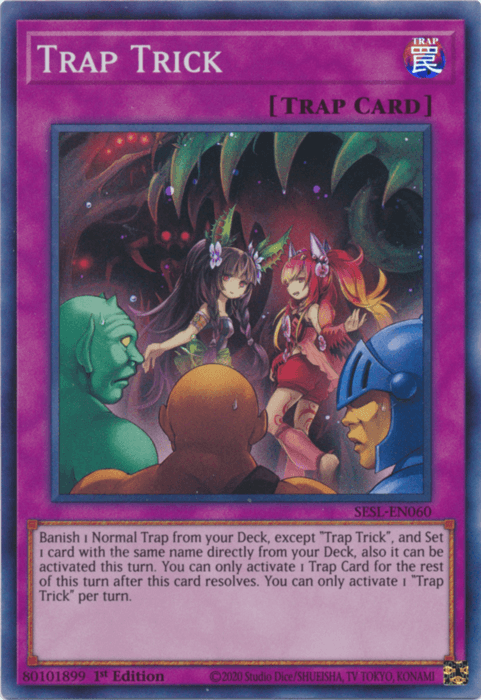 Trap Trick [SESL-EN060] Super Rare (ONLINE ORDER ONLY)