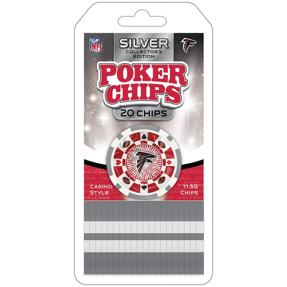 Atlanta Falcons 20 Piece Poker Chips (ONLINE ORDER ONLY)
