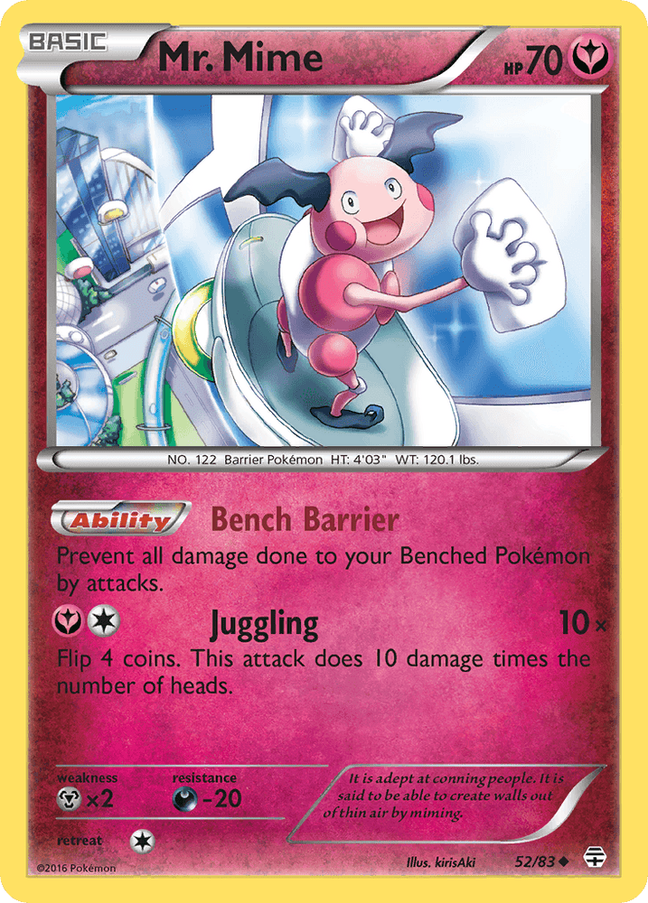 Mr. Mime (52/83) [XY: Generations] (Online Only)