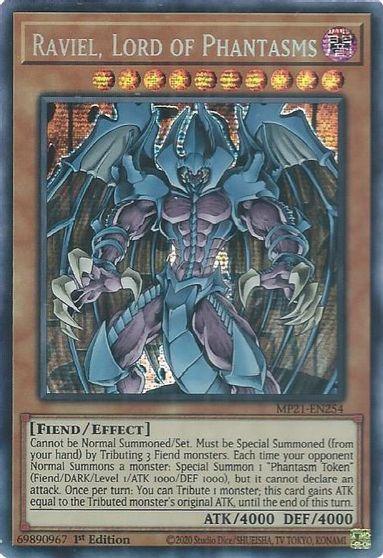 Raviel, Lord of Phantasms [MP21-EN254] Prismatic Secret Rare (ONLINE ORDER ONLY)
