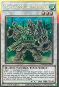 Martial Metal Marcher [MAGO-EN030] Gold Rare (ONLINE ORDER ONLY)