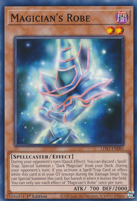 Magician's Robe [LDS3-EN085] Common (ONLINE ORDER ONLY)