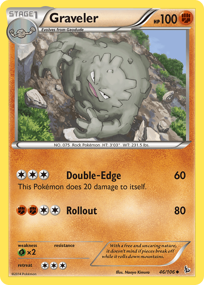 Graveler (46/106) [XY: Flashfire] (Online Only)