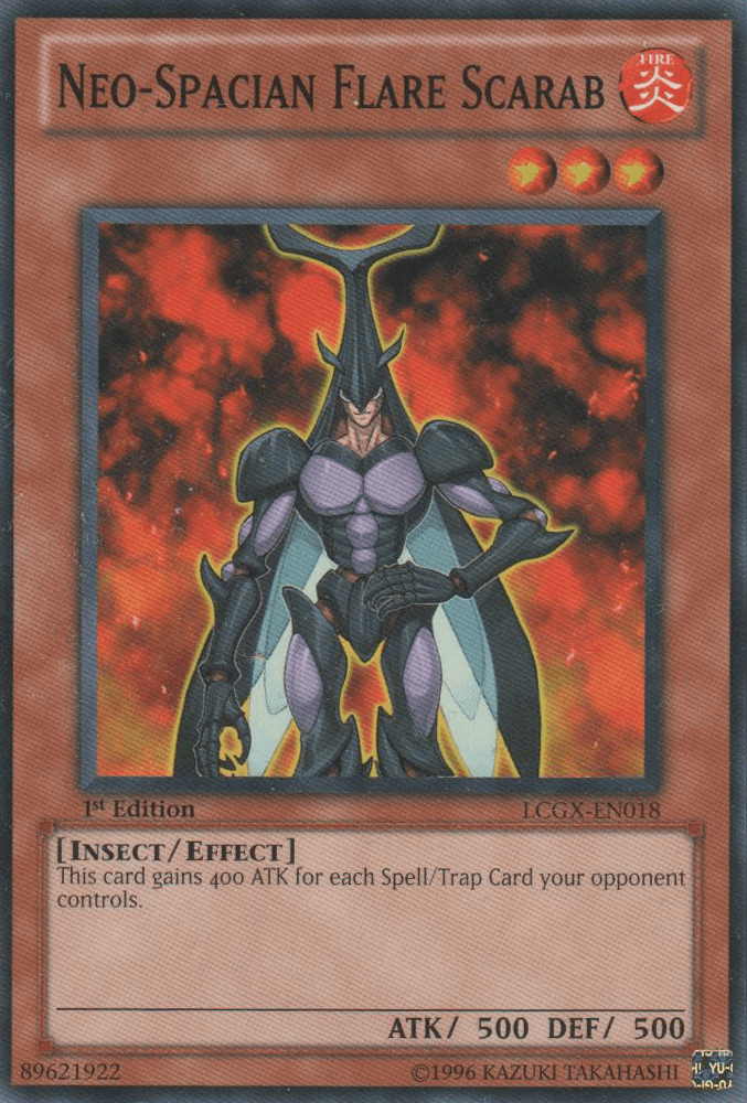 Neo-Spacian Flare Scarab [LCGX-EN018] Common (ONLINE ORDER ONLY)