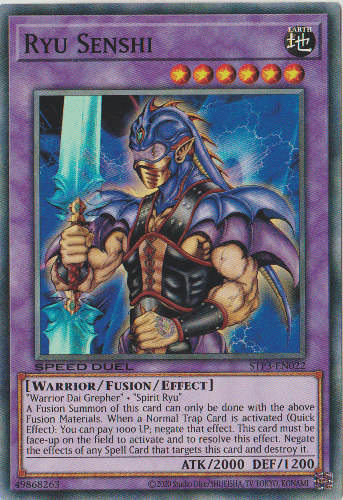 Ryu Senshi [STP3-EN022] Common (ONLINE ORDER ONLY)