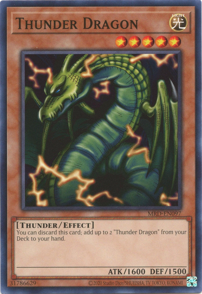 Thunder Dragon (25th Anniversary) [MRD-EN097] Common (ONLINE ORDER ONLY)