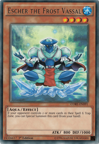 Escher the Frost Vassal [CORE-EN091] Rare (ONLINE ORDER ONLY)