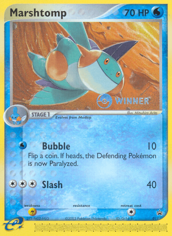 Marshtomp (011) [Nintendo: Black Star Promos] (Online Only)