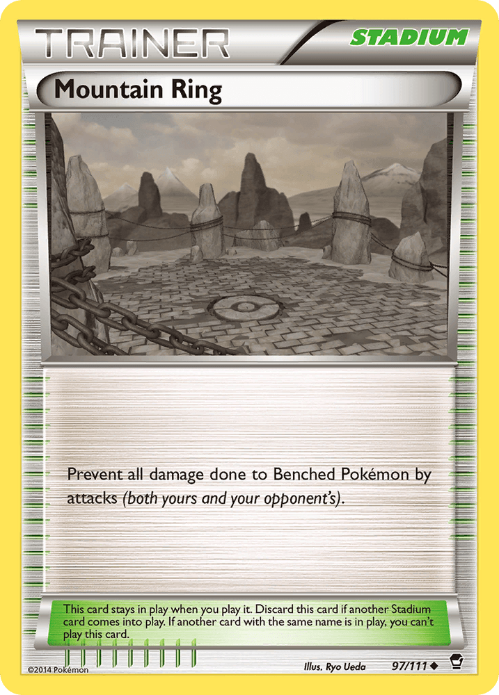 Mountain Ring (97/111) [XY: Furious Fists] (Online Only)