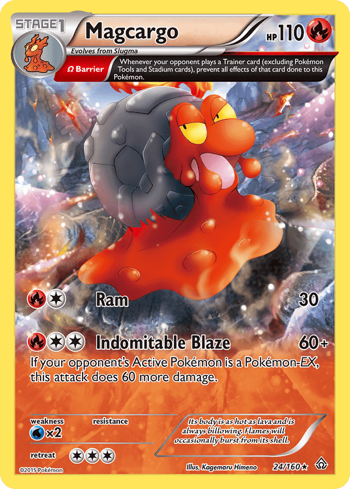 Magcargo (24/160) [XY: Primal Clash] (Online Only)