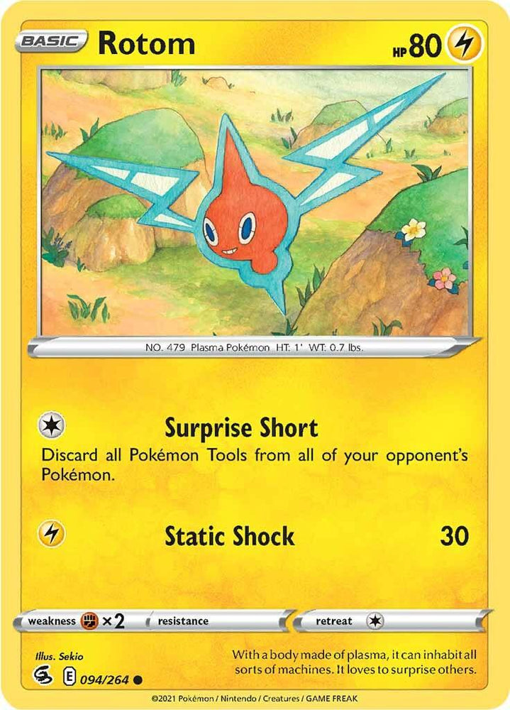 Rotom (094/264) [Sword & Shield: Fusion Strike] (Online Only)