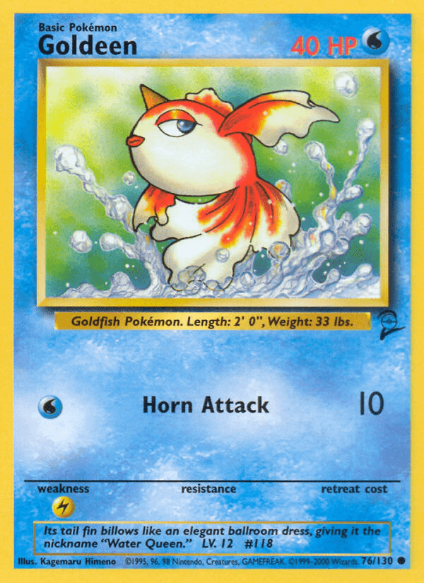 Goldeen (76/130) [Base Set 2] (Online Only)