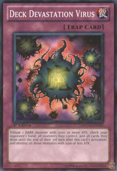 Deck Devastation Virus [SDGU-EN033] Common (ONLINE ORDER ONLY)