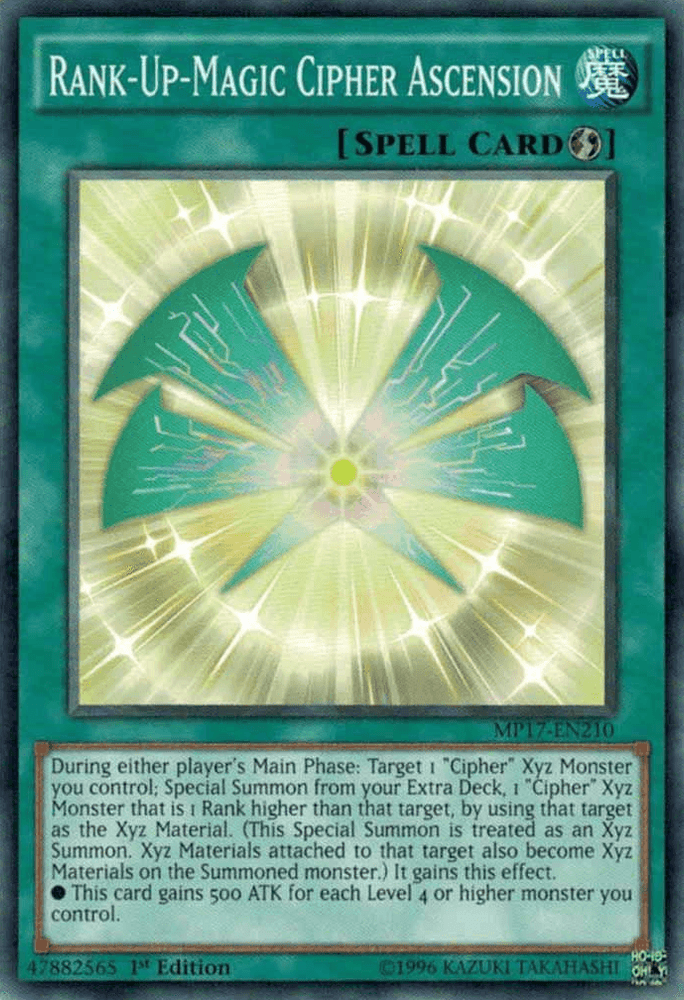 Rank-Up-Magic Cipher Ascension [MP17-EN210] Common (ONLINE ORDER ONLY)